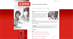 Desktop Screenshot of csnd.cz